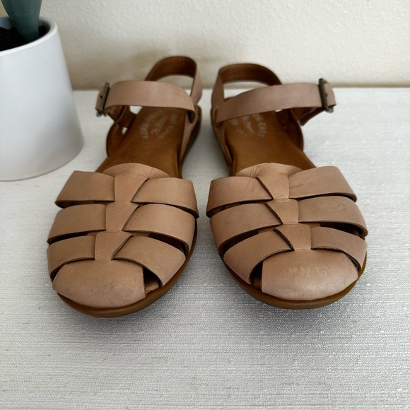 KorkEase Shoes Korkease Felda Natural Beige Leather Fisherman